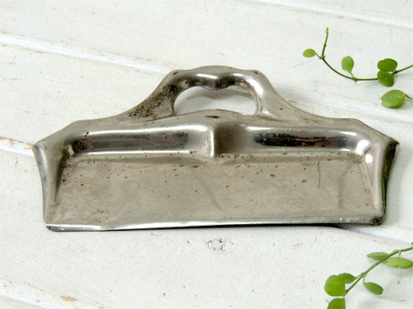 【シルバー・アンティーク】ちいさな・卓上ダストパン・ちりとり(小)・USA・ステーショナリー