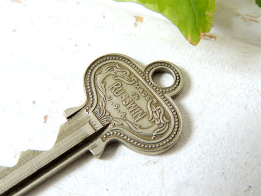 【Vintage・Russwin・Key】ヴィンテージ・鍵・キー・USA・アクセサリー・ナンバー
