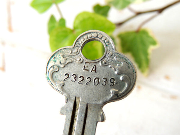 【P&F CORBIN・Key・2322039】古鍵・USA・アンティーク・キー・英数字