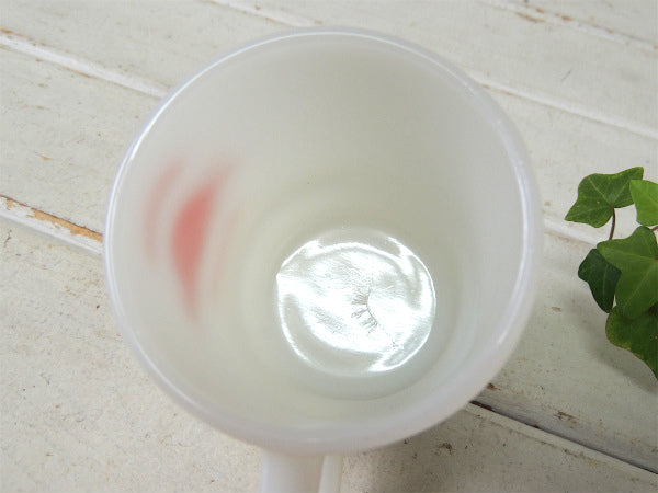 【Fire King】アーカンソーレイザーバックス・ファイヤーキング・マグカップ/スタッキングマグ