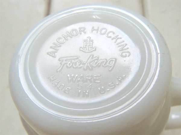 【Fire King】アーカンソーレイザーバックス・ファイヤーキング・マグカップ/スタッキングマグ