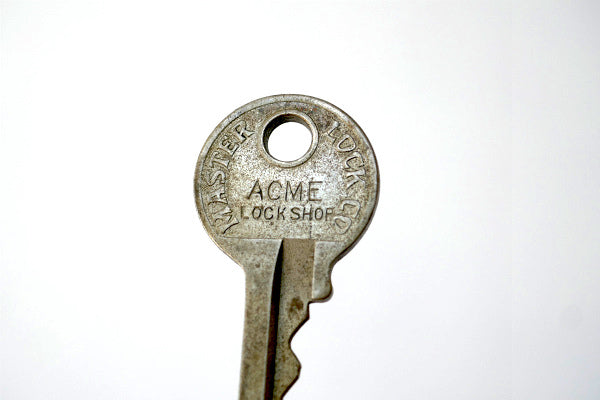 ACME LOCK SHOP  マスターロック Master キー ヴィンテージ 鍵 KEY USA