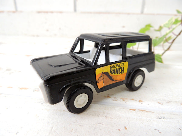 【TOOTSIE TOY・黒】トッツィートーイ・フォード・ブロンコ・ヴィンテージ・ミニカー/アメ車