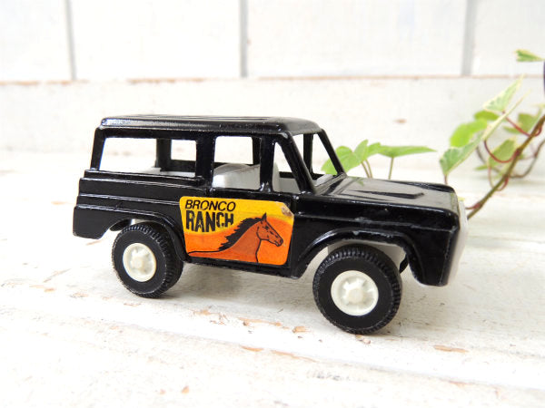【TOOTSIE TOY・黒】トッツィートーイ・フォード・ブロンコ・ヴィンテージ・ミニカー/アメ車