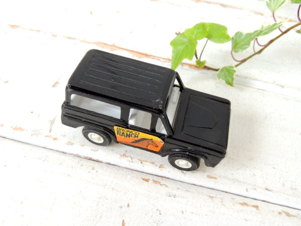 【TOOTSIE TOY・黒】トッツィートーイ・フォード・ブロンコ・ヴィンテージ・ミニカー/アメ車