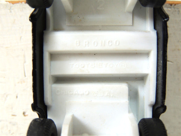 【TOOTSIE TOY・黒】トッツィートーイ・フォード・ブロンコ・ヴィンテージ・ミニカー/アメ車