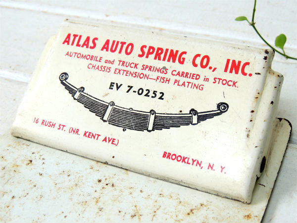 【ブルックリン・NY】ATLAS AUTO SPRING・ヴィンテージ・クリップボード・バインダー