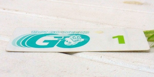 【1981y・GO WEEKS 1】 Bunny・ヴィンテージ・バッジ・USA