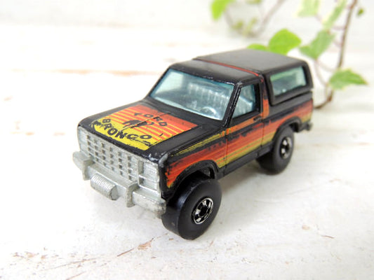 フォード ブロンコ バイク 1980's ホットウィール マテル ビンテージ ミニカー アメ車