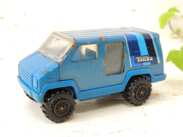 1978y・Tonka・トンカ・アメ車・ヴィンテージ・ミニカー・ゴツゴツタイヤ バンライフ