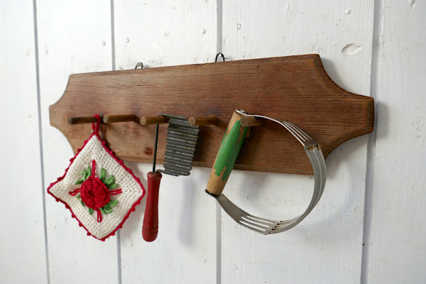 USA シャビー 木製 壁掛け アンティーク OLD ウォールフック 壁掛けフック カントリー