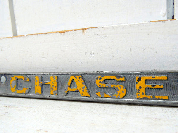 【STOCKTON・CHASE・シボレー】ビンテージ・ナンバープレート用・ナンバーフレーム・アメ車