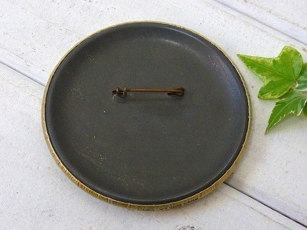 【LANCERS/SUNNY HILLS】大きなヴィンテージ・缶バッジ・USA