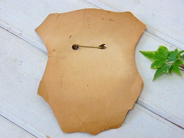 1977【CALIFORNIA STATE CHILI】台紙付き　ヴィンテージ・缶バッジ・USA