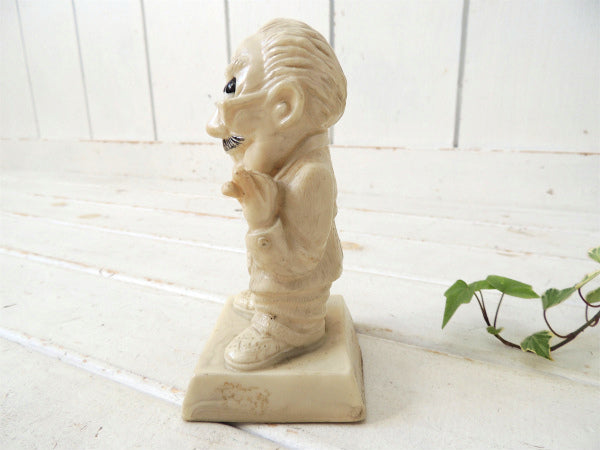 葉巻を持ったおじさん・70’s・ヴィンテージ・メッセージドール/人形 USA