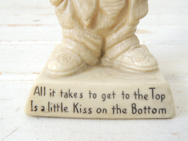 葉巻を持ったおじさん・70’s・ヴィンテージ・メッセージドール/人形 USA