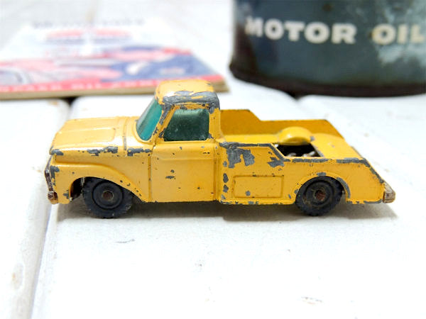 【フォード・キャンパー・CAMPER・イエロー】イギリス製・ハスキー・ヴィンテージ・ミニカー