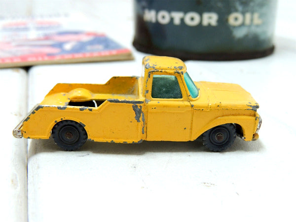 【フォード・キャンパー・CAMPER・イエロー】イギリス製・ハスキー・ヴィンテージ・ミニカー