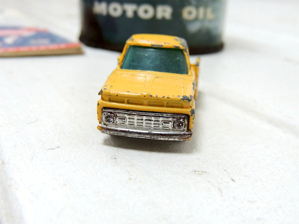 【フォード・キャンパー・CAMPER・イエロー】イギリス製・ハスキー・ヴィンテージ・ミニカー