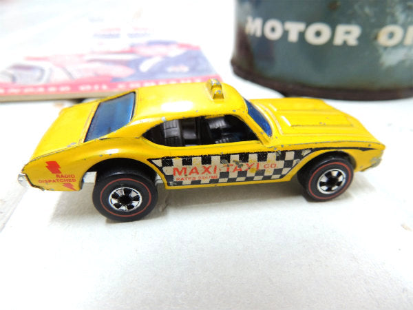 【MAXI TAXI・タクシー・ホットウィール・レッドライン・マテル】ヴィンテージ・ミニカー