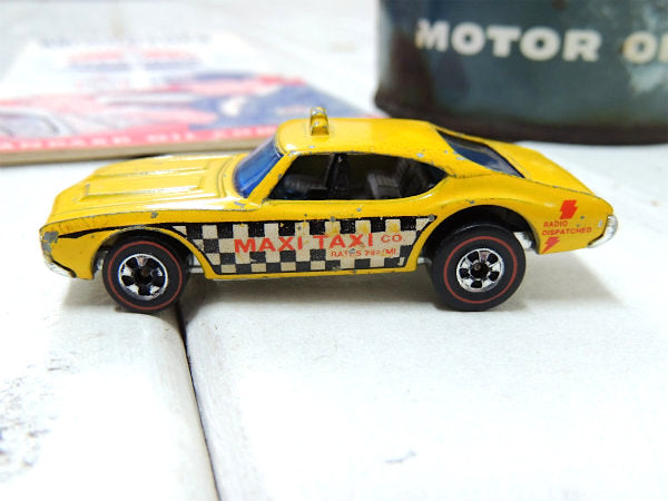 【MAXI TAXI・タクシー・ホットウィール・レッドライン・マテル】ヴィンテージ・ミニカー