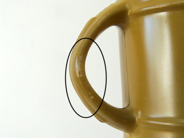 【Fire King】ファイヤーキング・オリーブグリーン・カーキ・緑・バレルマグ・レンジャーマグ