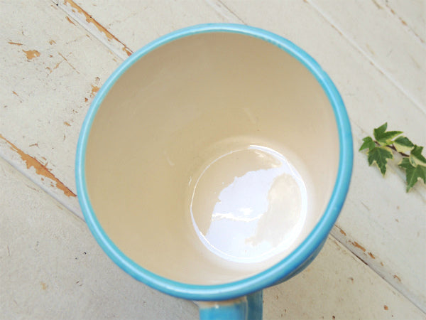 【COFFEE BREAK】セラミック製・ドリンクID付き・ヴィンテージ・マグカップ・里帰り品