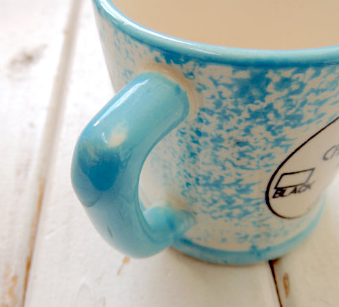 【COFFEE BREAK】セラミック製・ドリンクID付き・ヴィンテージ・マグカップ・里帰り品