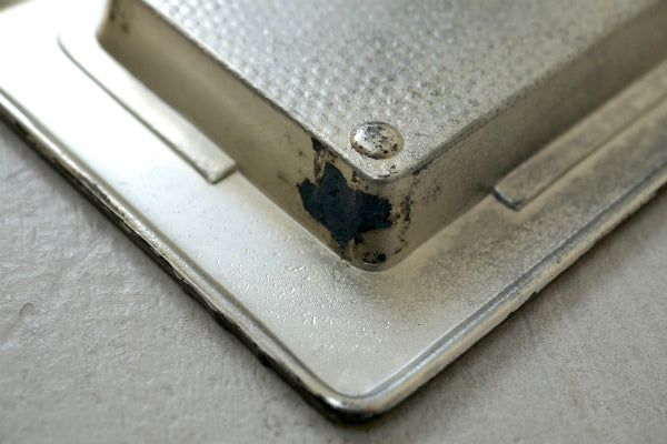 1947-1952 アールデコ メタル ビンテージ 灰皿 アシュトレイ 小物 里帰り品 JAPAN