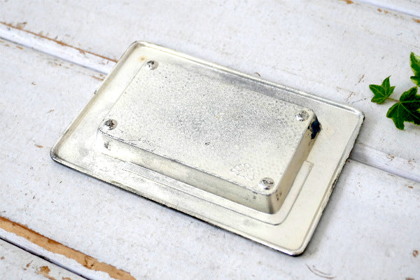 1947-1952 アールデコ メタル ビンテージ 灰皿 アシュトレイ 小物 里帰り品 JAPAN