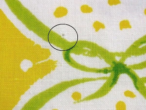 花柄&リボン柄・ヴィンテージ・ユーズドシーツ(フラットタイプ)USA