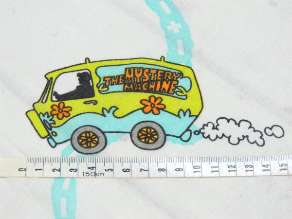 【スクービードゥー&ボロピン】人気アニメ・ユーズドシーツ・キャラクター生地(フラットタイプ)