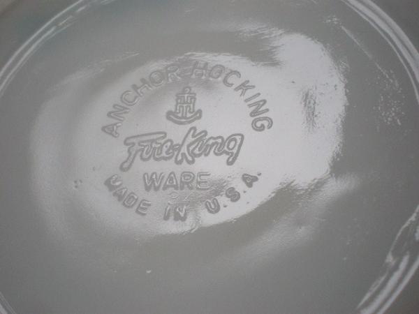 FireKingプレミアムシリーズ ボニーブルー 花柄 ヴィンテージ カップ&ソーサー 食器
