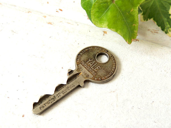 【1800's~・YALE PARACENTRIC】鍵・アンティーク・ビンテージキー・オールドKey