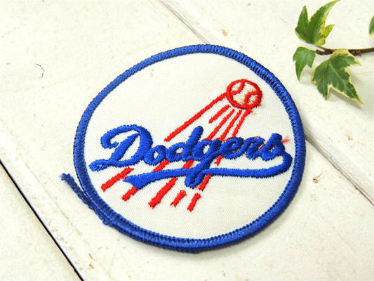 【ロサンゼルス Dodgers】ドジャース・デッドストック・ヴィンテージ・刺繍ワッペン・USA