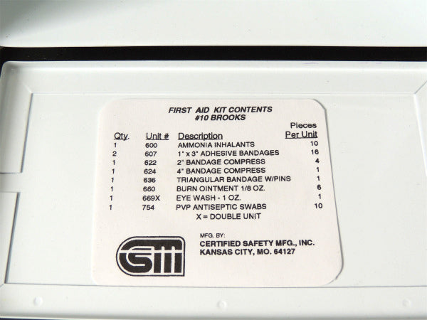 【FIRST AID KIT・ファーストエイド】メタル製・ヴィンテージ・救急箱セット・ハサミ