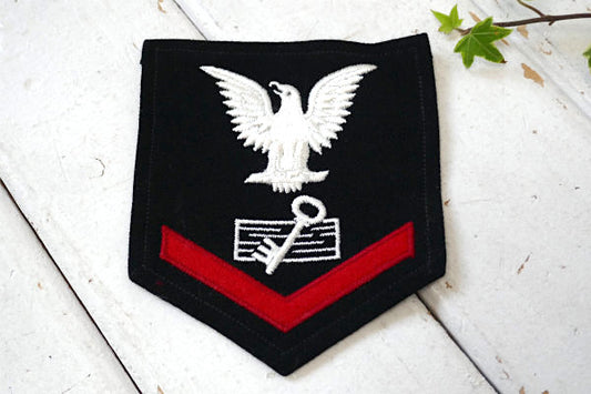 US イーグル NAVY アメリカ軍 WW2 第二次世界大戦・ミリタリー・ビンテージ・刺繍 ワッペン