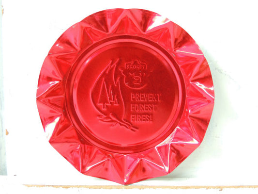 1940's~・スモーキーベア・赤・クマ ヴィンテージ・灰皿・デッドストック・メッセージ付き