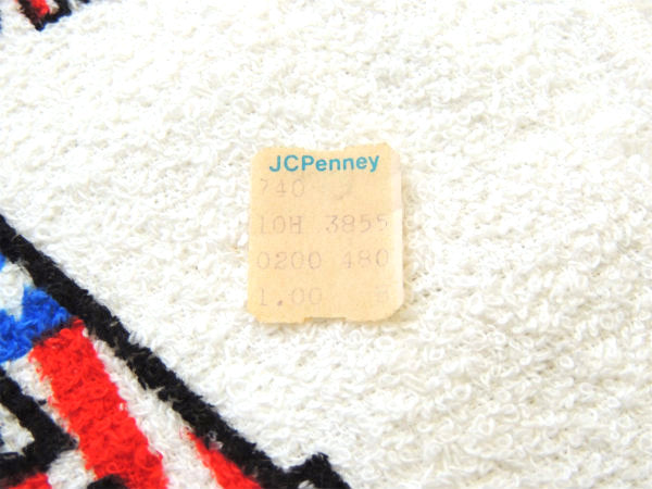 USA CANNON社 アメリカ国旗柄 デッドストック ヴィンテージ フェイスタオル コットン