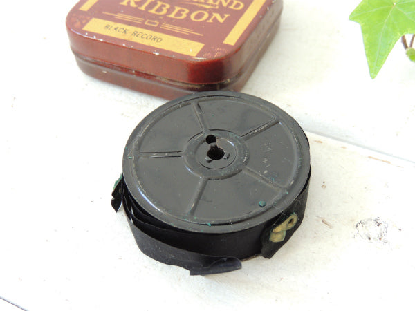 CHANCELLOR BRAND・RIBBON ティン製・アンティーク・タイプライター・リボン缶