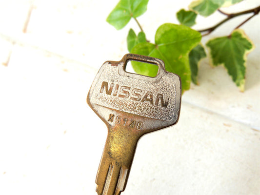 US・NISSAN・X5148 旧車・ヴィンテージ・車鍵・自動車 キー・ニッサン・KEY モーター系