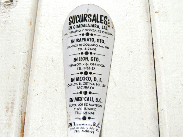 Zapaterias 3 Hermanos アドバタイジング ノベルティ ヴィンテージ シューホーン