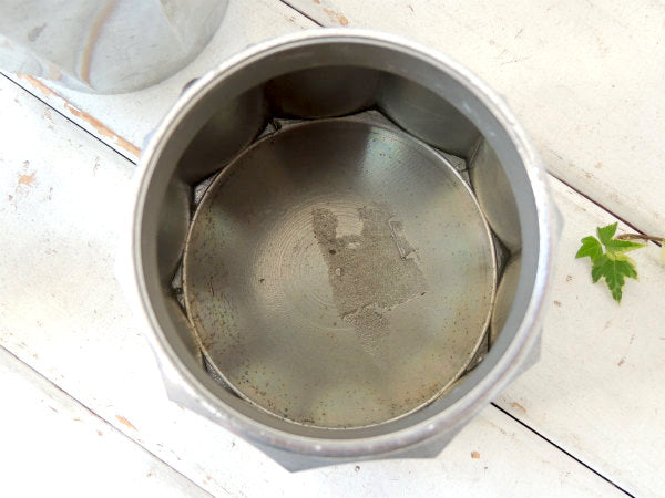 【ITAL EXPRESS】イタリア製・アルミ・ヴィンテージ・直火式・エスプレッソメーカー・コーヒー