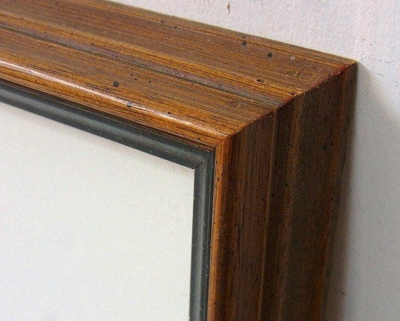 【ノーマンロックウェル】A Scholarly Pace・木製フレーム入り・ヴィンテージ・壁飾り