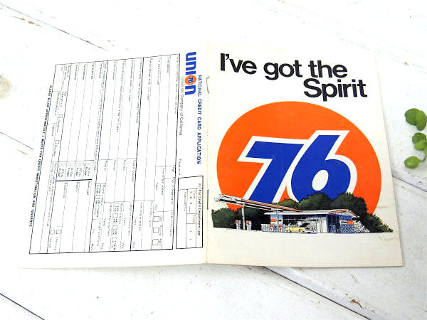 1970's Union 76 オイルカンパニー　ヴィンテージ ステッカー 印刷物 カリフォルニア　76 Oil Company of California