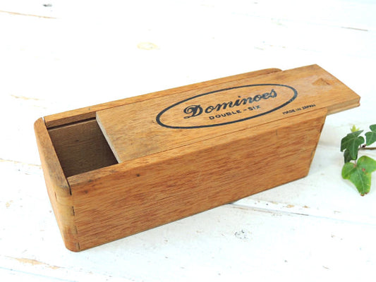 Dominoes・ドミノ 組み木式・アンティーク・ウッドボックス・木箱・japan
