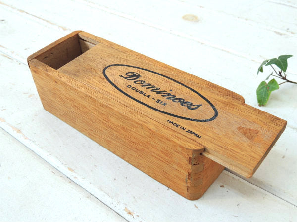 Dominoes・ドミノ 組み木式・アンティーク・ウッドボックス・木箱・japan