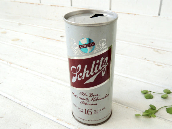 【SCHLITZ】シュリッツ・ヴィンテージ・ビール缶/ビール容器/UNION MADE