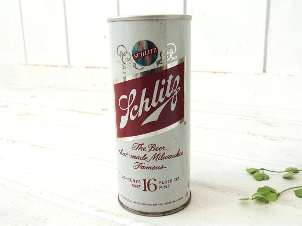 【SCHLITZ】シュリッツ・ヴィンテージ・ビール缶/ビール容器/UNION MADE