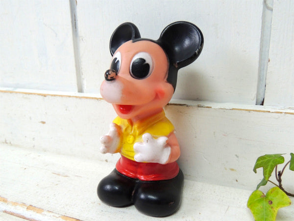 ミッキーマウス イタリア製 スクイーキー・60's ヴィンテージ・ラバードール・人形・オモチャ